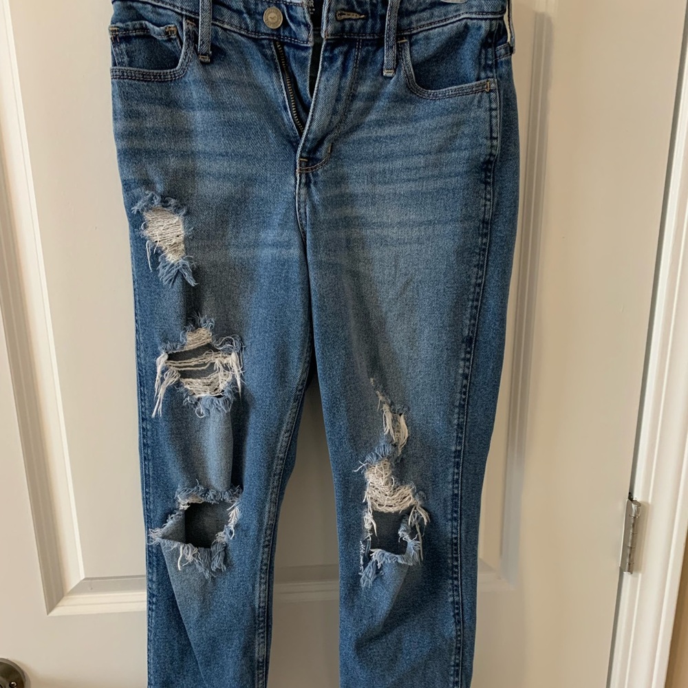Size 0R, Hollister, high-rise mom jeans